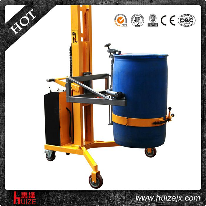半電動油桶車（直角腿，夾鐵桶翻轉）3