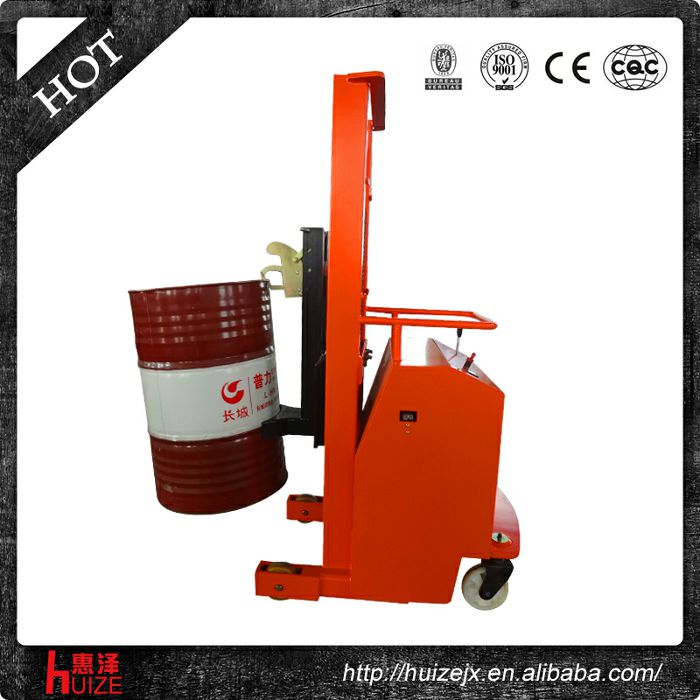 半電動(dòng)配重油桶車（無底腿，只堆垛，不翻轉(zhuǎn)）