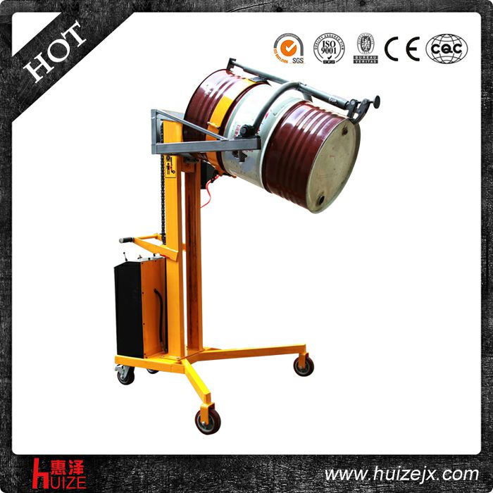 半電動(dòng)油桶車(chē)（直角腿，夾鐵桶翻轉(zhuǎn)）