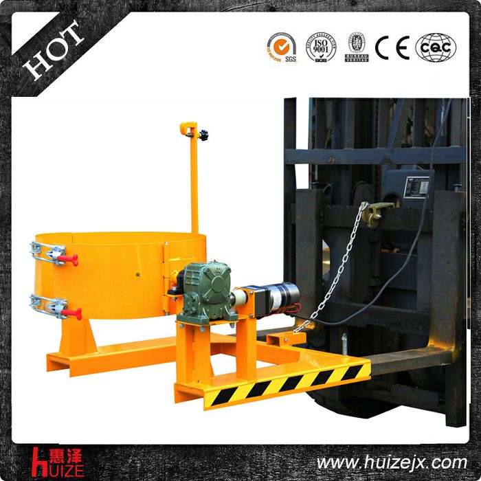 叉車專用倒桶機(jī)具（塑鐵桶，電翻轉(zhuǎn)）